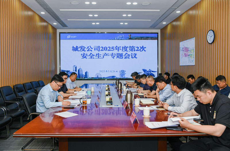 城發公司召開2025年度第2次安全生產專題會議